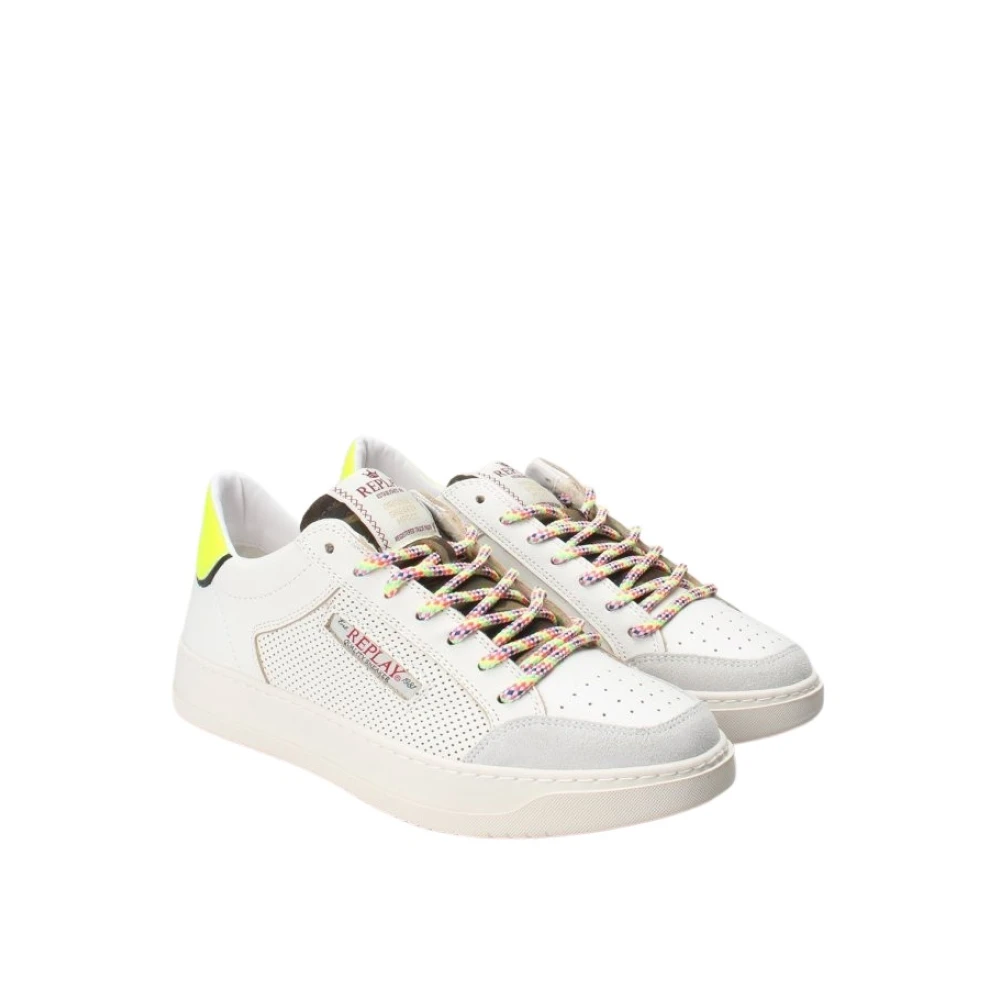 Replay Stijlvolle Sneakers Heren Schoenen Wit