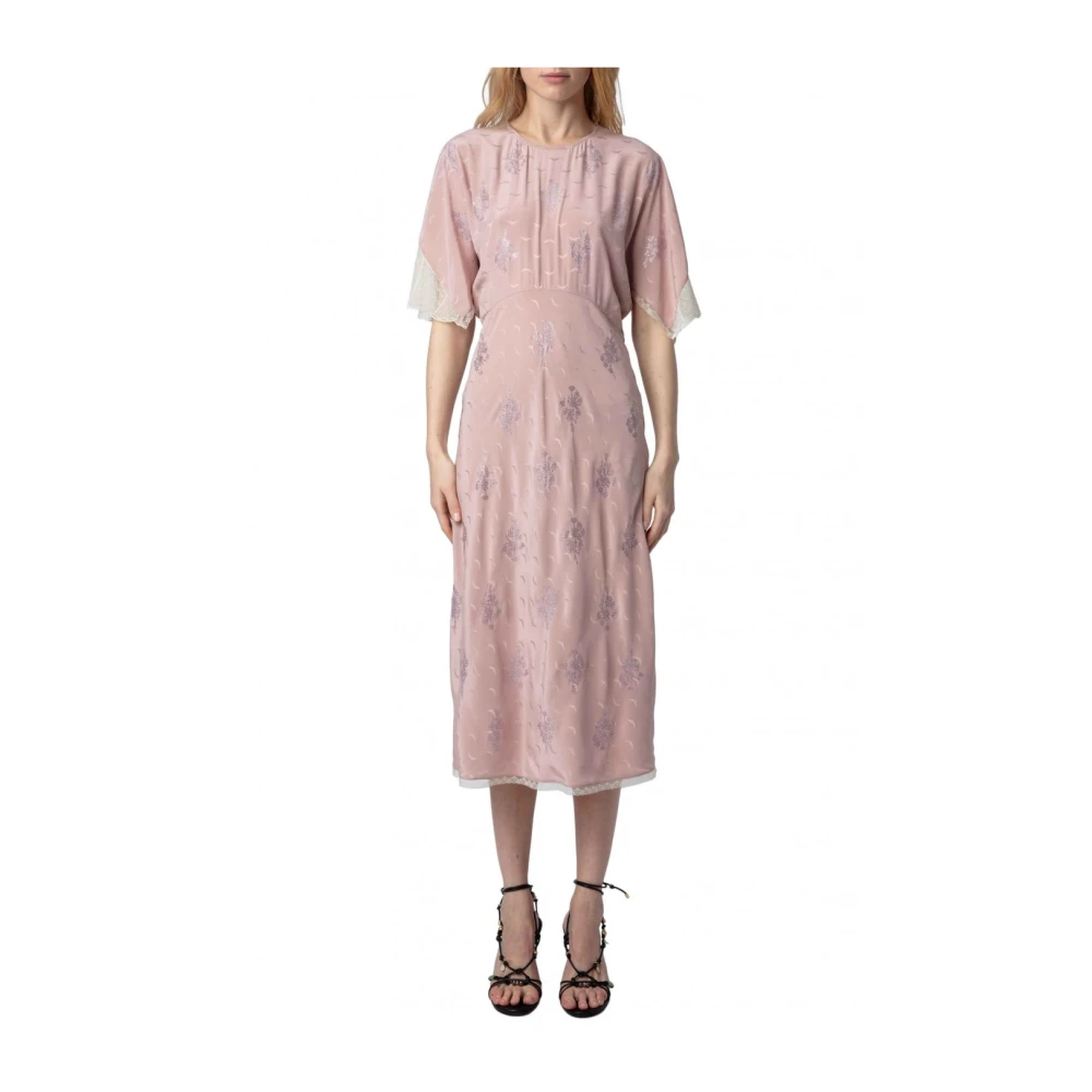 Zadig & Voltaire Elegante Jurk voor Vrouwen Pink Dames