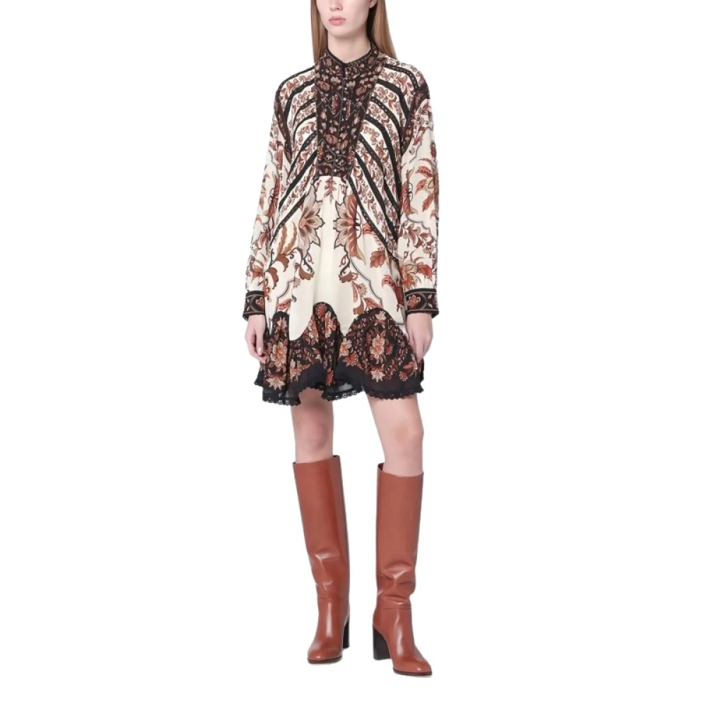 Farm Rio Women's Multicolor Short Dresses, S, Short Dress