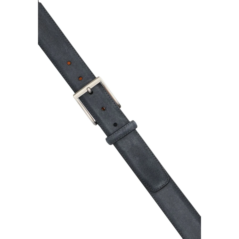Magnanni Heren Leren Riem Gray Heren
