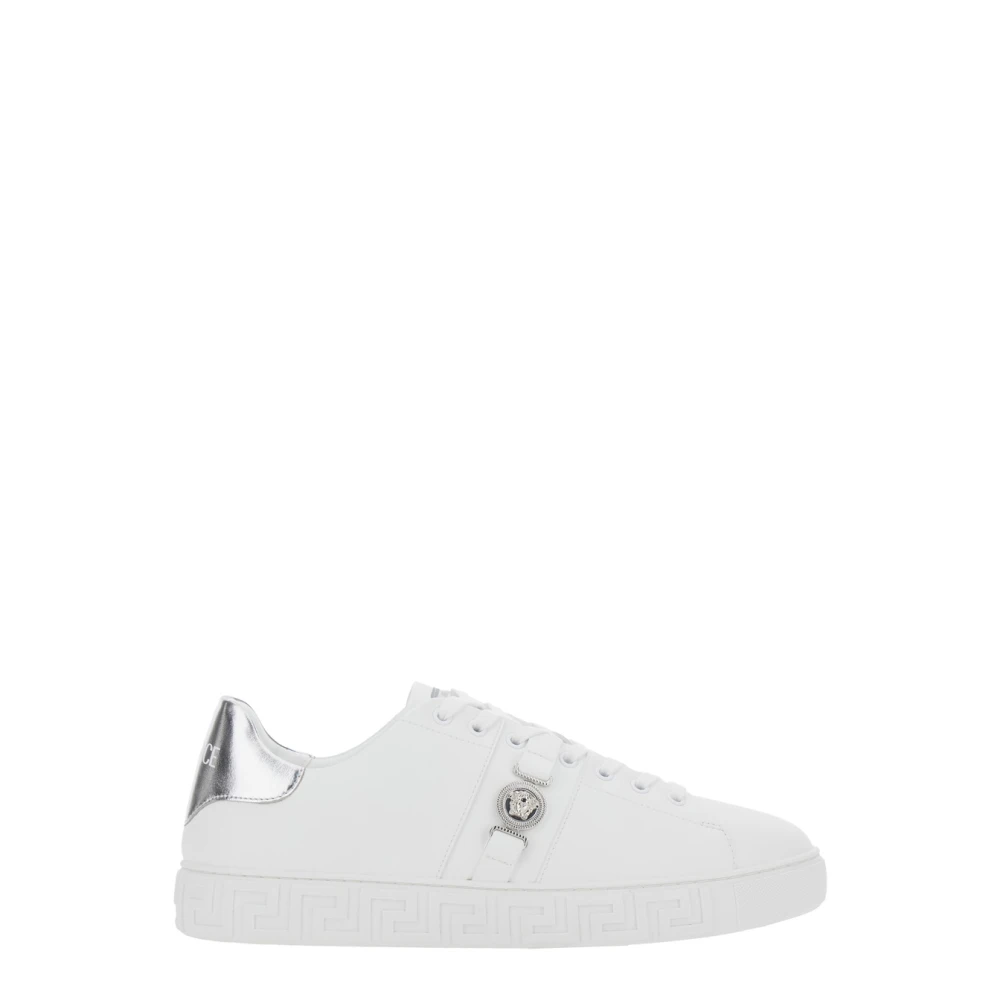 Versace Witte Sneakers Greca Biggy Mannen Heren Schoenen