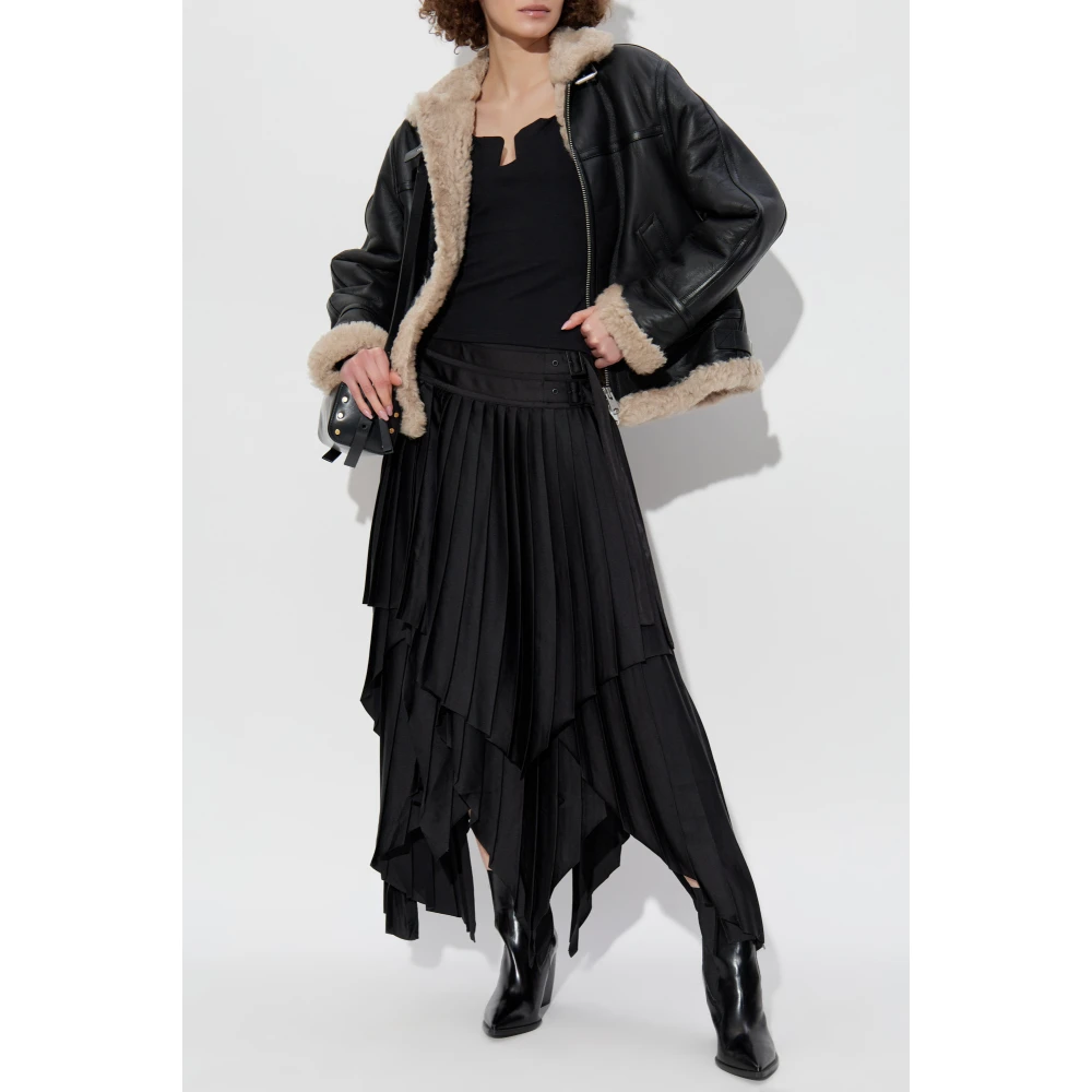 AllSaints Top Mio Black Dames