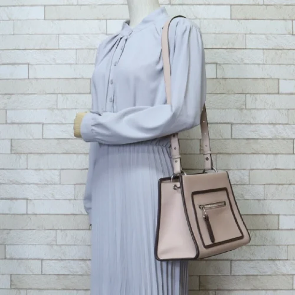 Fendi Vintage Pre-owned Leather fendi-bags Pink Dames
