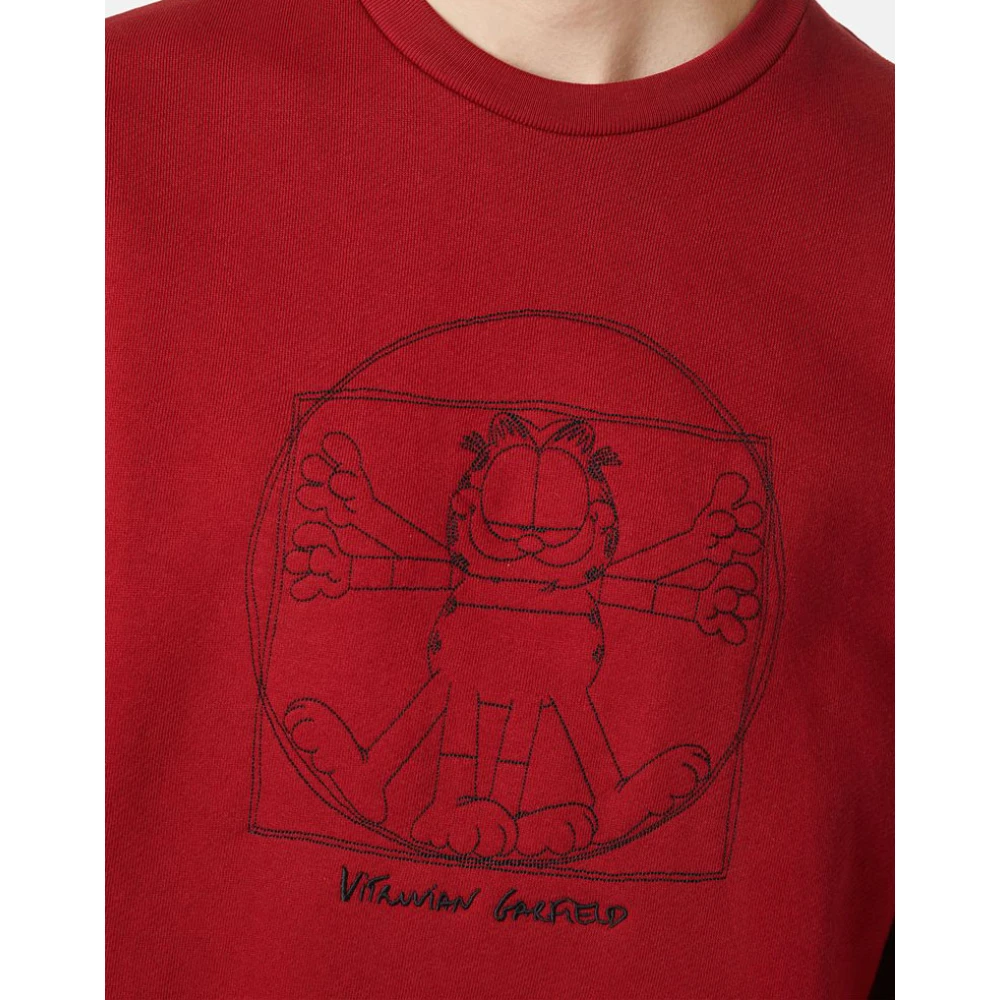 Iceberg Rode over-fit sweatshirt Red Heren