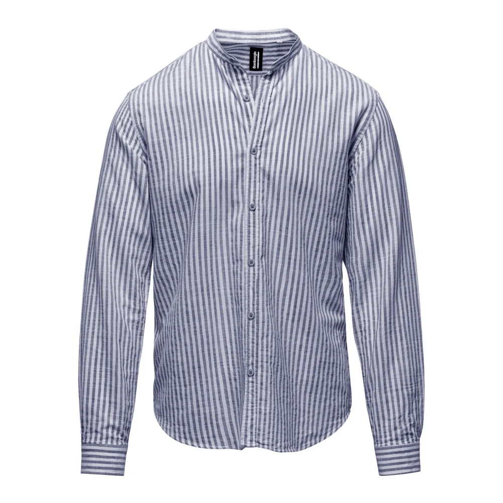 BomBoogie Casual Shirts Blue Heren