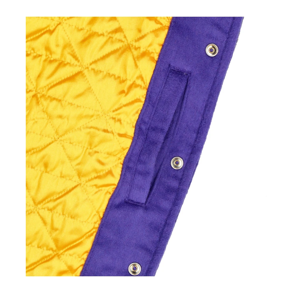 Mitchell & Ness NHL Team Legacy Varsity Jacket Loskin Purple Heren