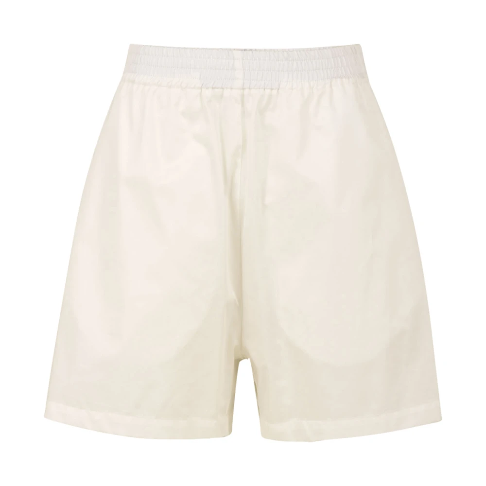 Douuod Woman Vita Shorts för Kvinnor White, Dam