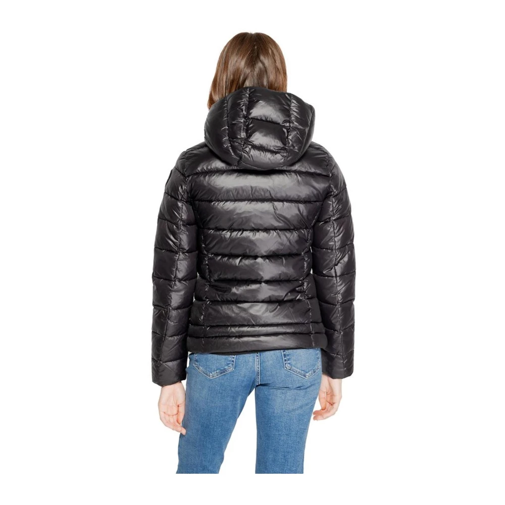 Blauer Polyamide Jassen & Jas Black Dames
