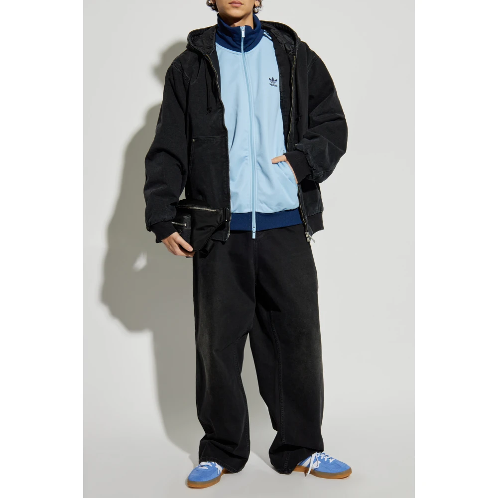 adidas Originals Sweatshirt met logo Blue Heren