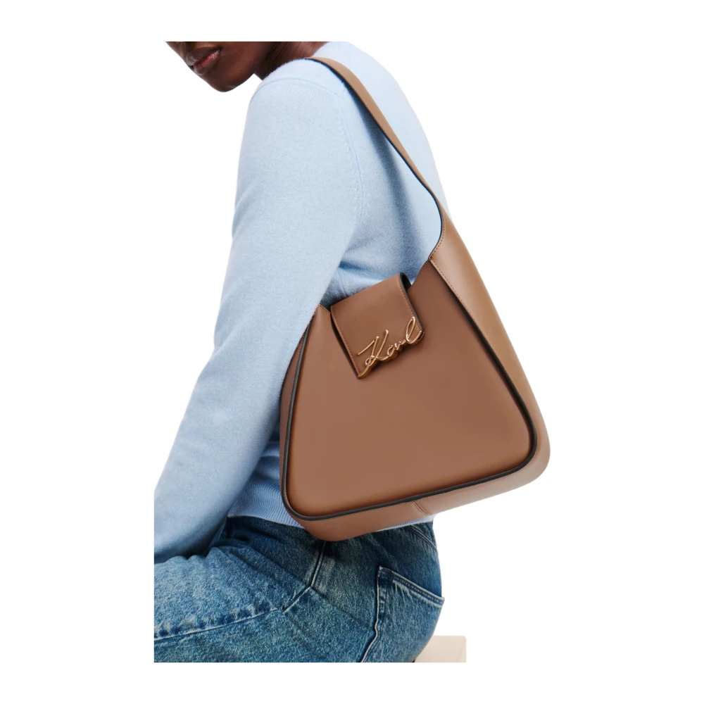 Karl Lagerfeld Tassen k signature hobo a1w30434 Brown Dames