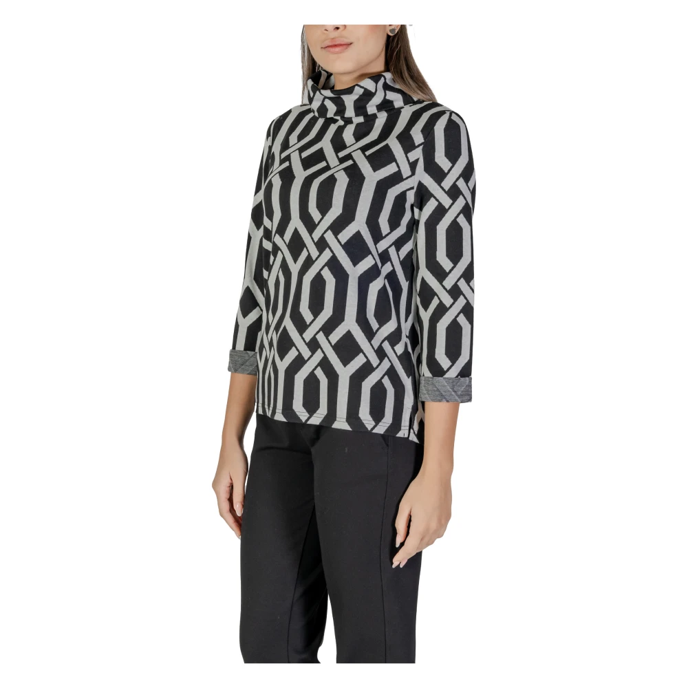 Street One Herfst Winter Dames Gebreide Kleding Collectie Black Dames