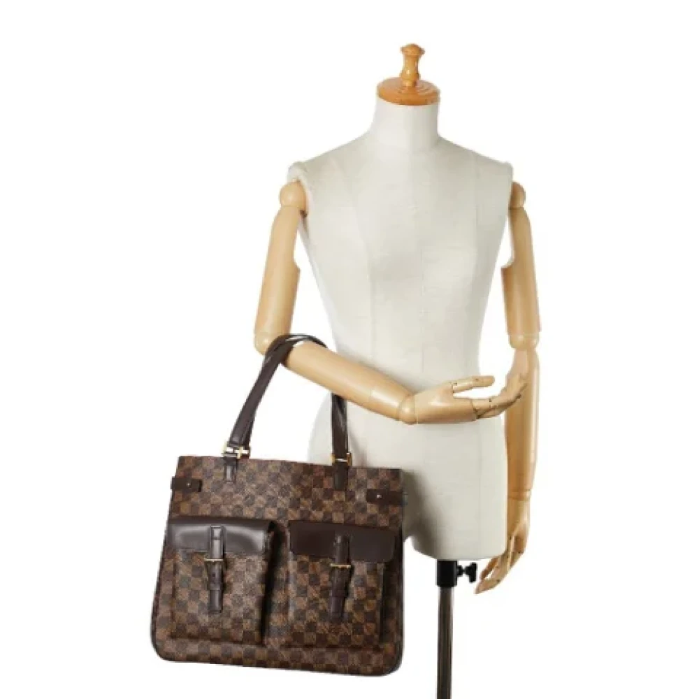 Louis Vuitton Vintage Pre-owned Plastic louis-vuitton-bags Brown Dames