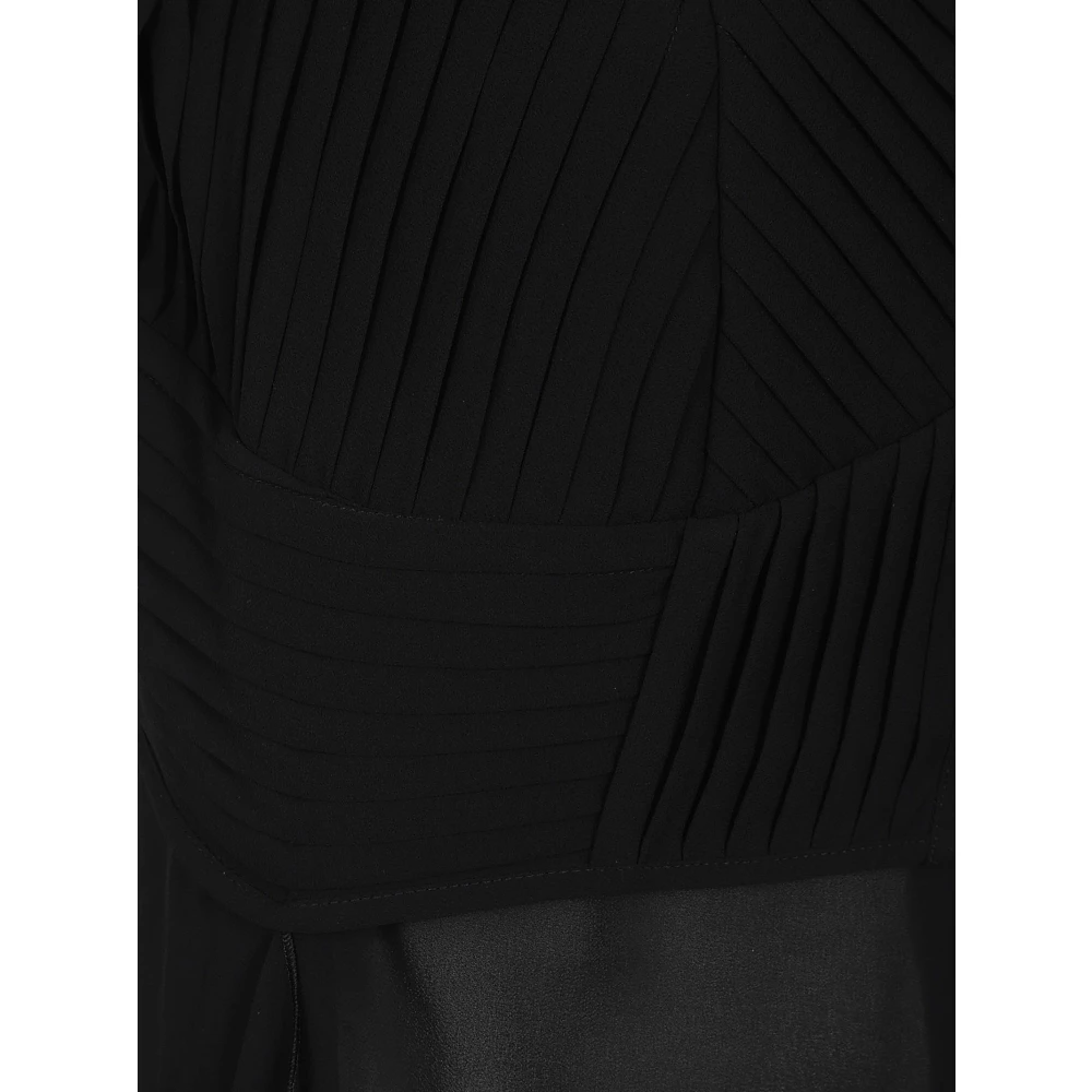 High Zwarte overhemden Black Dames