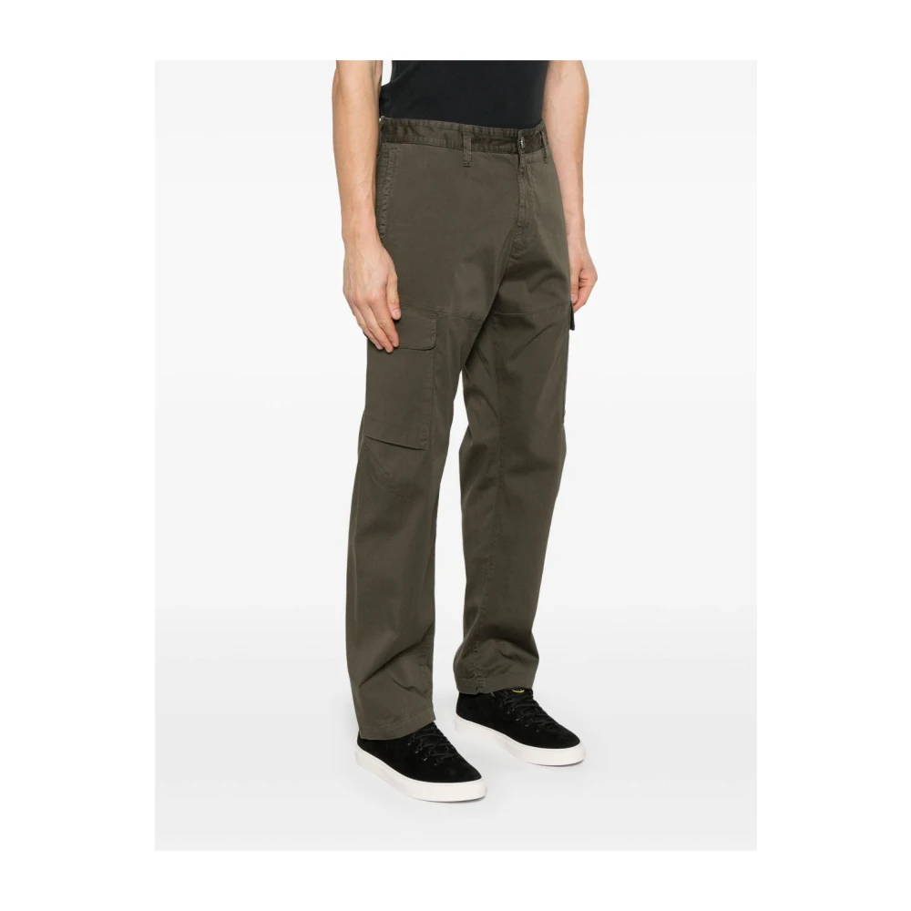 Stone Island Groene Broek Mix Stijl Comfort Green Heren