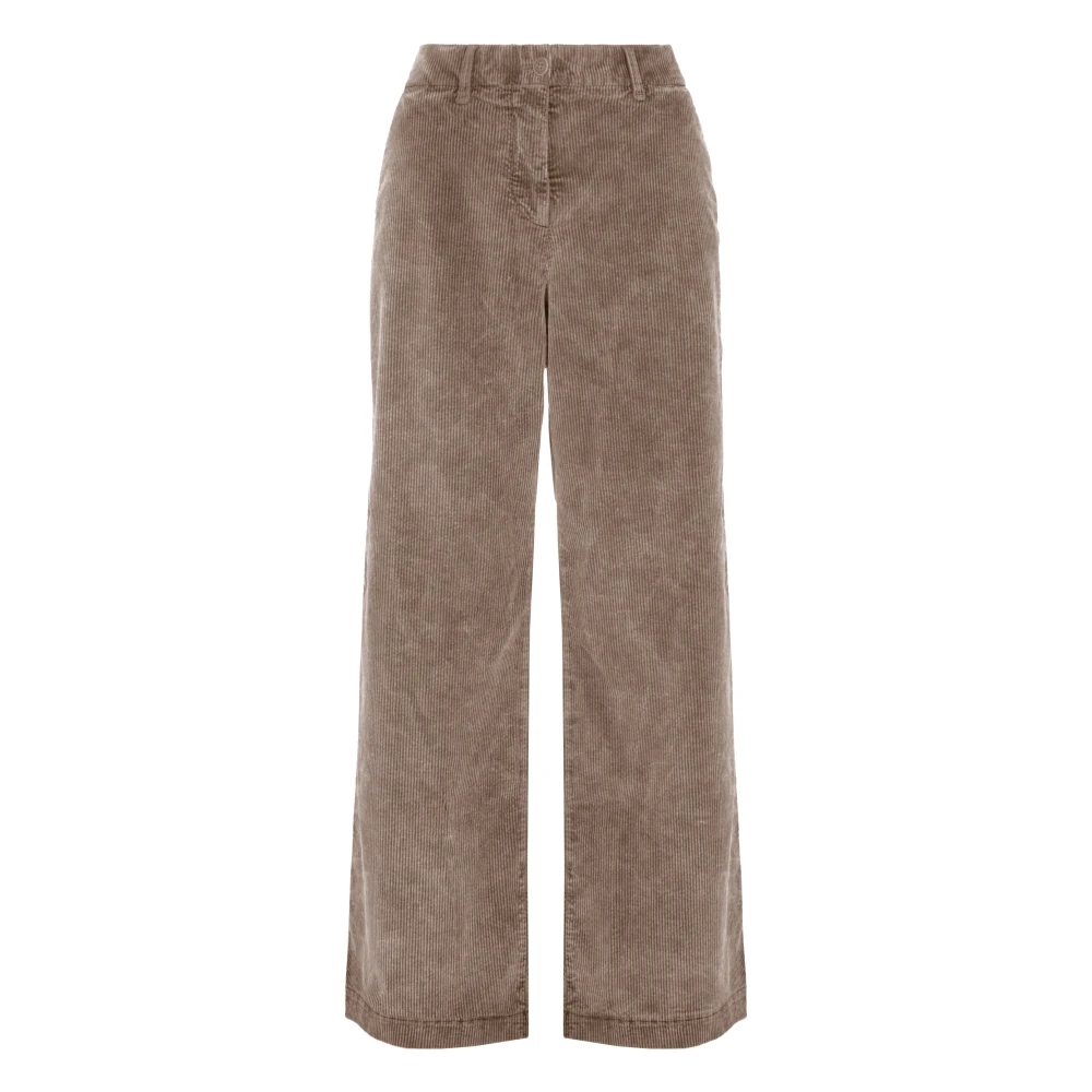 Bomboogie Donna Marrone Pantaloni, L, New,