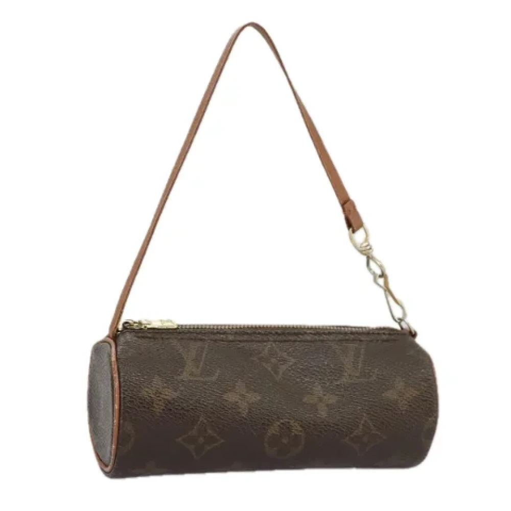 Louis Vuitton Vintage Pre-owned Canvas clutches Brown Dames