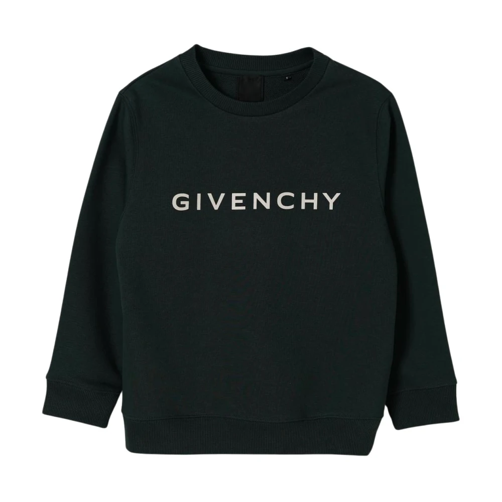 Givenchy Unisex Green Logo Print Sweatshirt