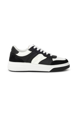 white-and-black-leather-sneakers