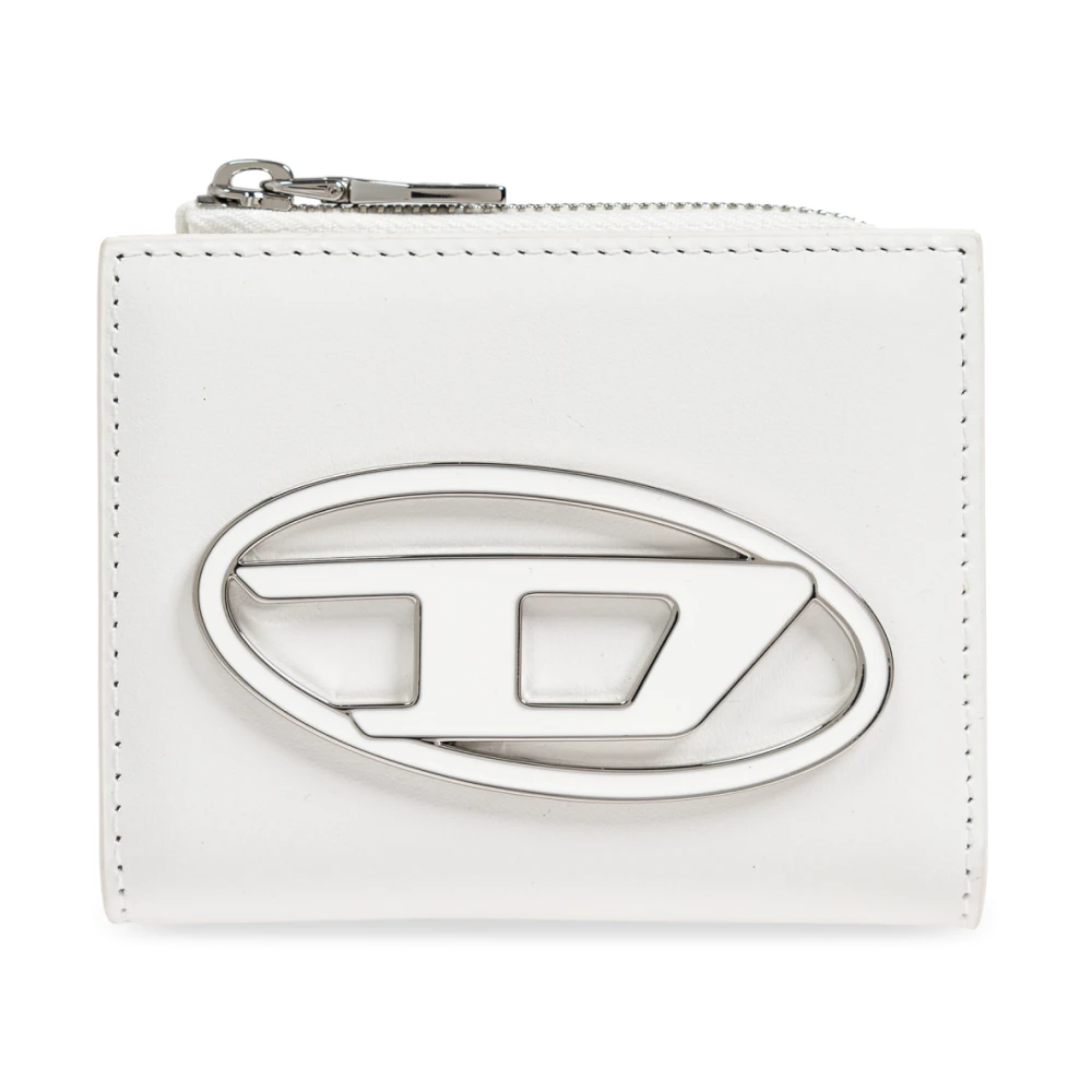 Diesel Vit Plånbok 1Dr Card Holder Zip L