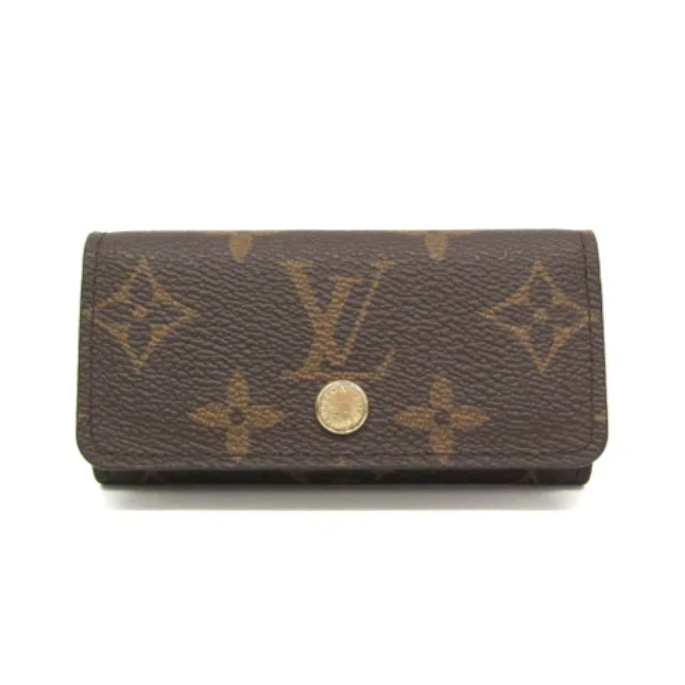 Louis Vuitton Vintage Pre-owned Canvas key-holders Brown Dames