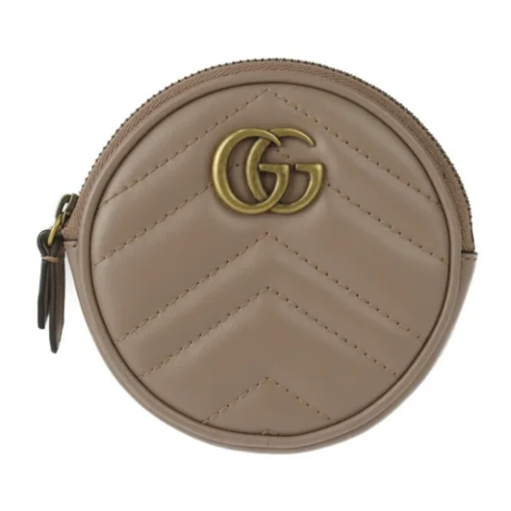 Gucci Vintage Pre-owned Leather wallets Brown Dames