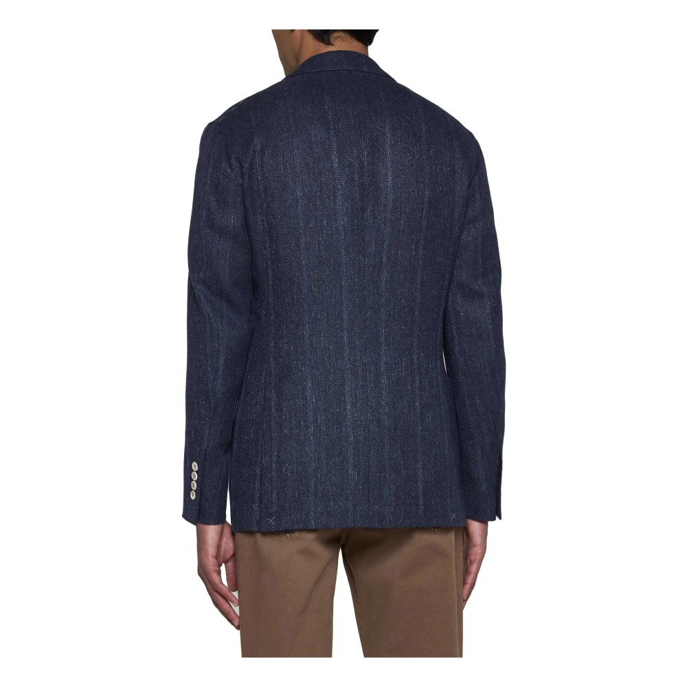 BRUNELLO CUCINELLI Blauwe Herenjassen Blue Heren