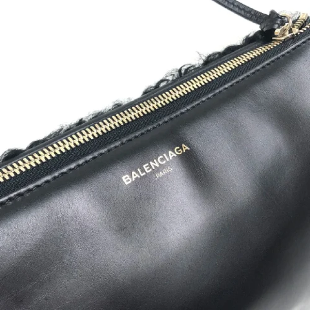 Balenciaga Vintage Pre-owned Fabric clutches Black Dames