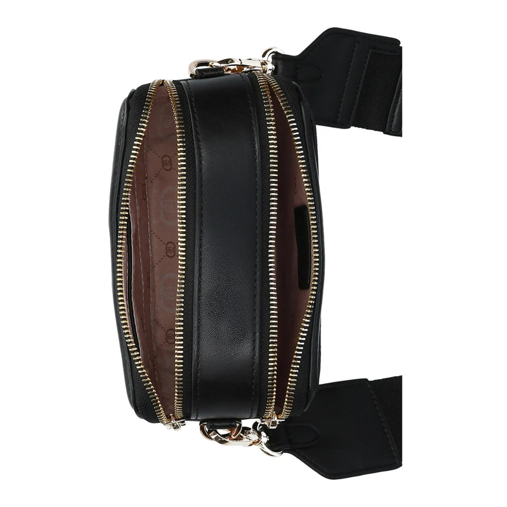Liu Jo Zwarte Logo Mini Tas Collectie Black Dames