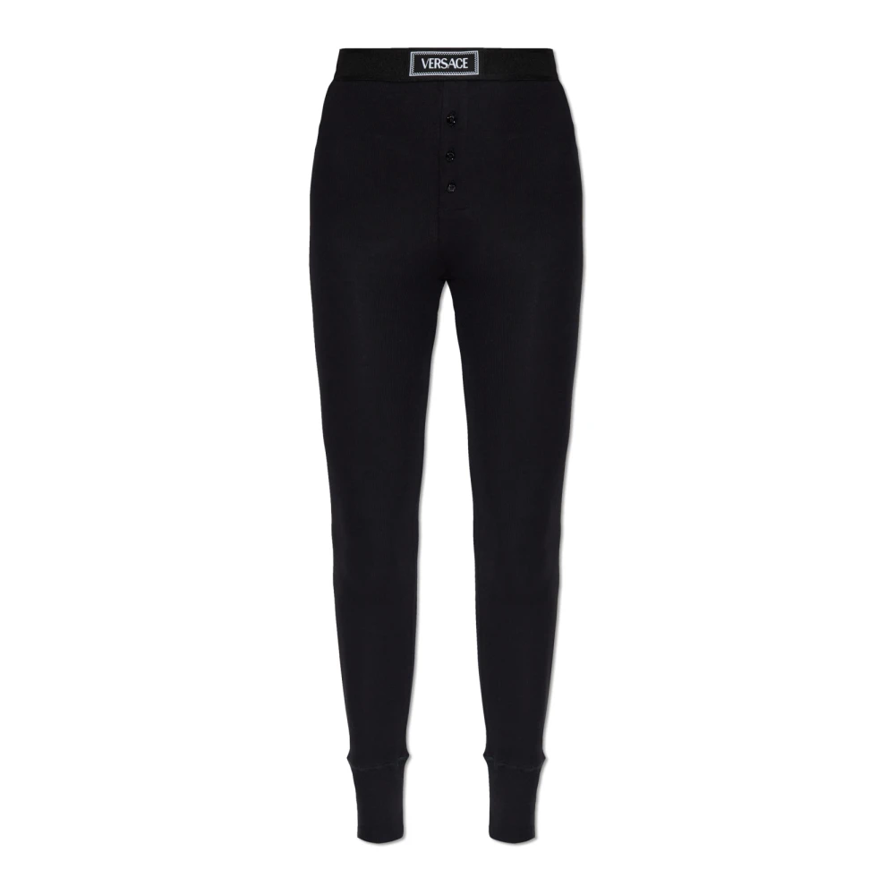 Trousers > Leggings - - Versace - Modalova