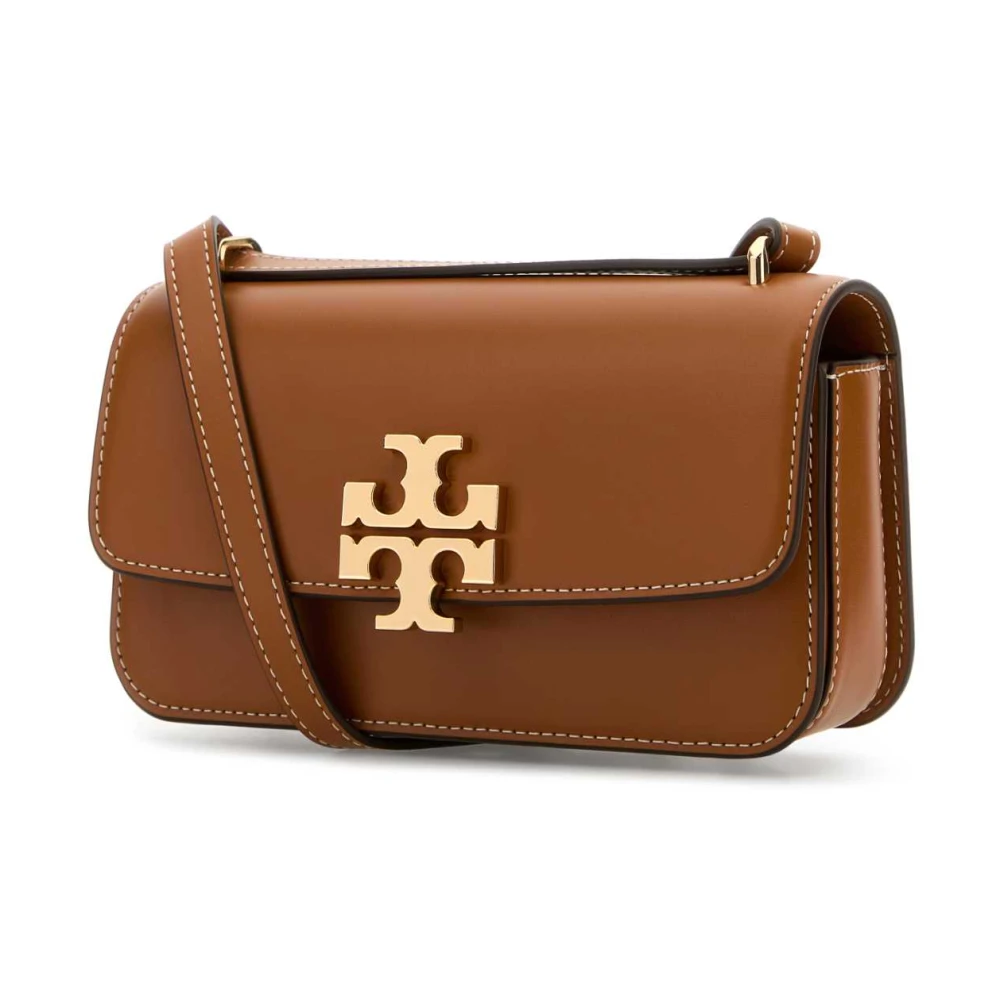 TORY BURCH Omkeerbare schoudertas in Eleanor-stijl Brown Dames