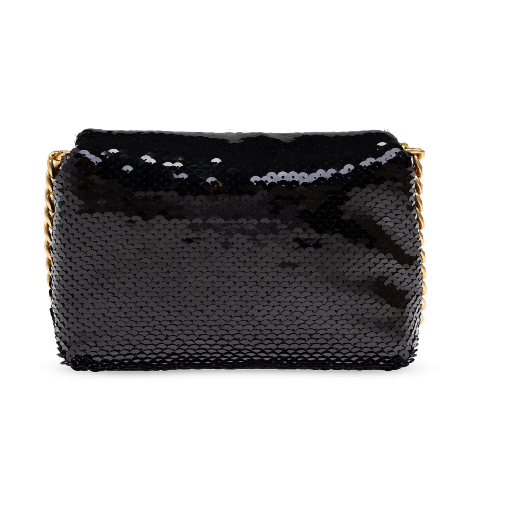 Balmain Schoudertas met logo Black Dames