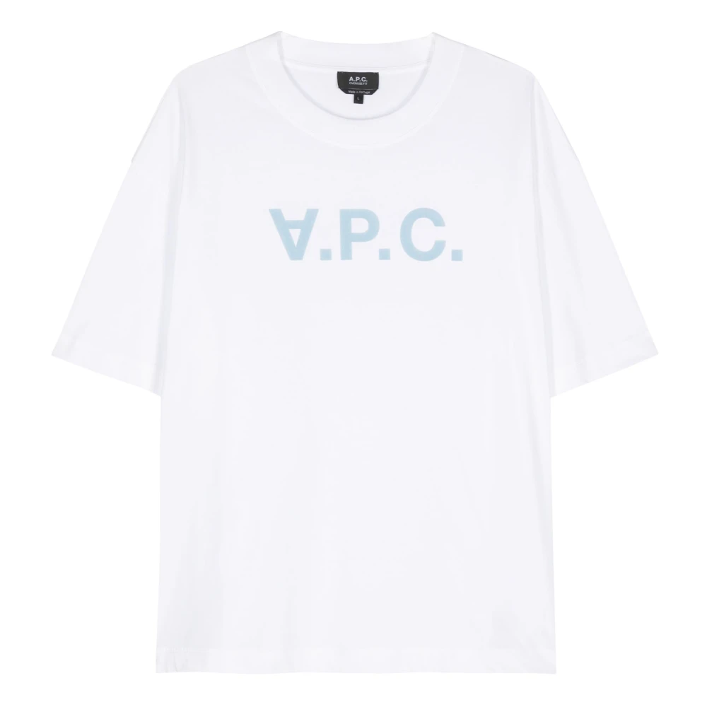A.p.c. Velvet VPC Witte T-shirts en Polos White Dames