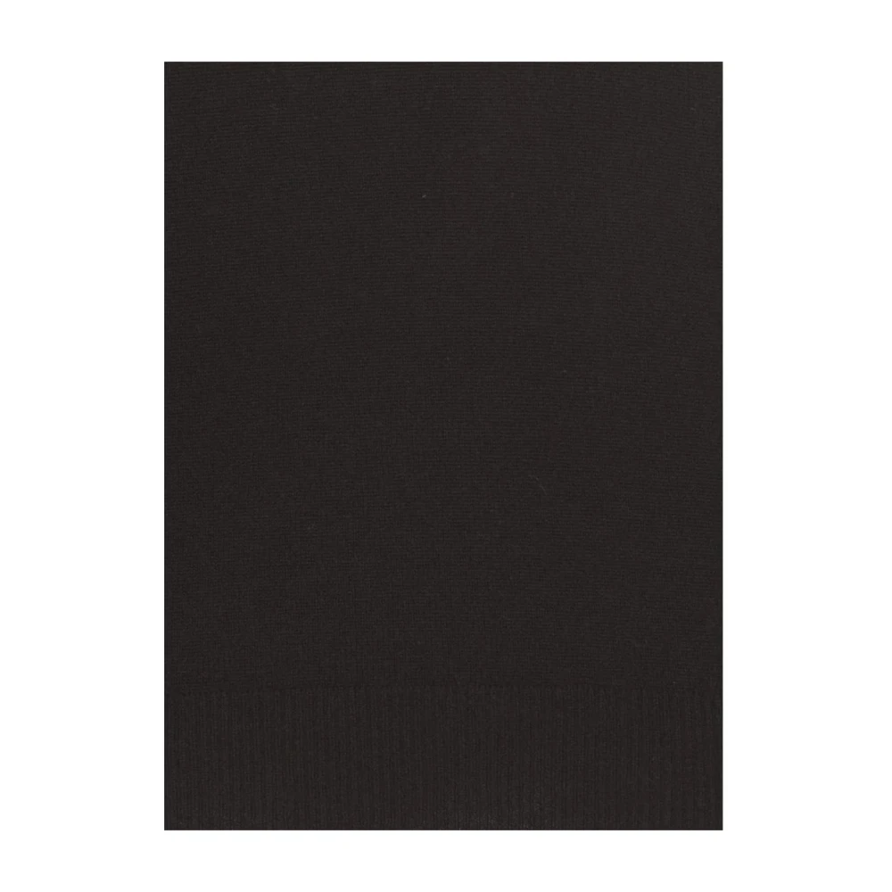 Kangra Zwarte Wol Kasjmier Trui Black Dames