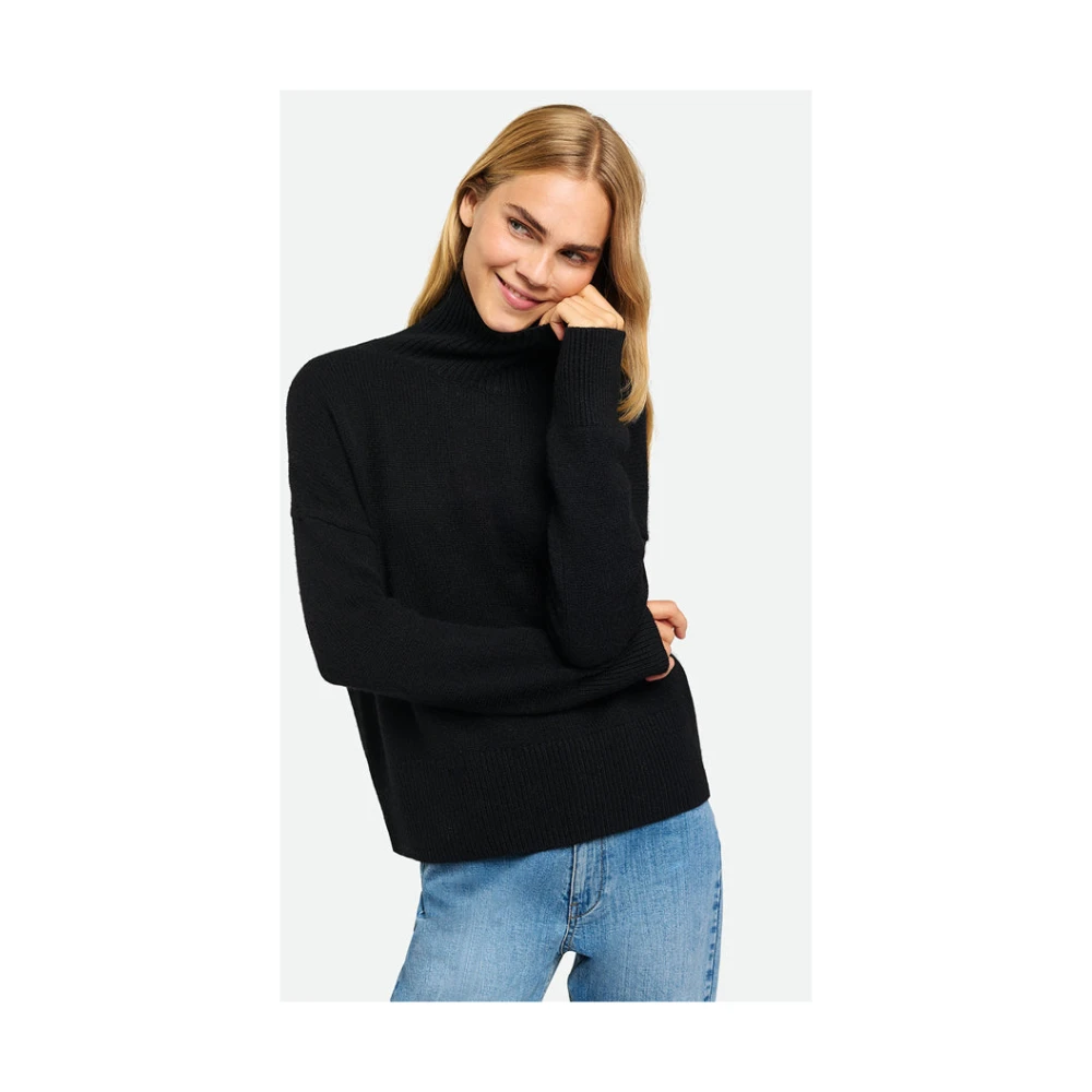 Vanessa Bruno Malo Rollneck Coltrui Black Dames