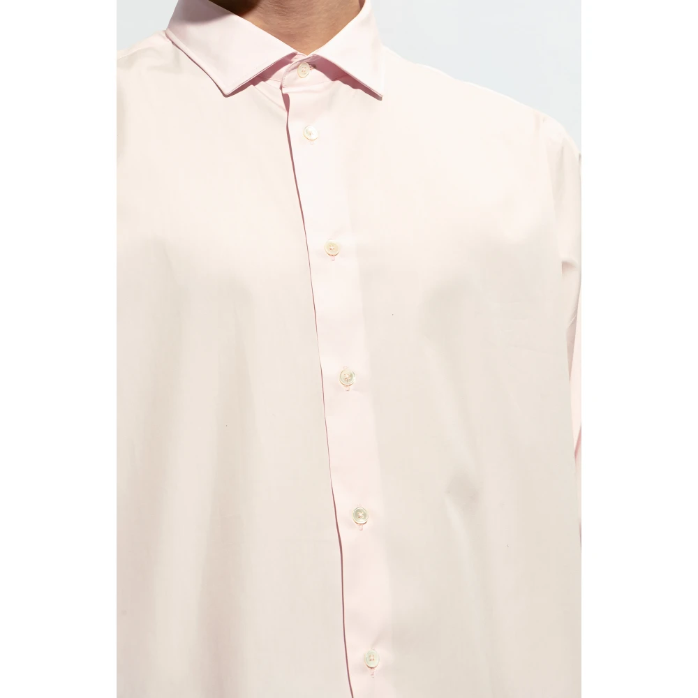 Paul Smith Op maat gemaakt overhemd met manchetknopen Pink Heren