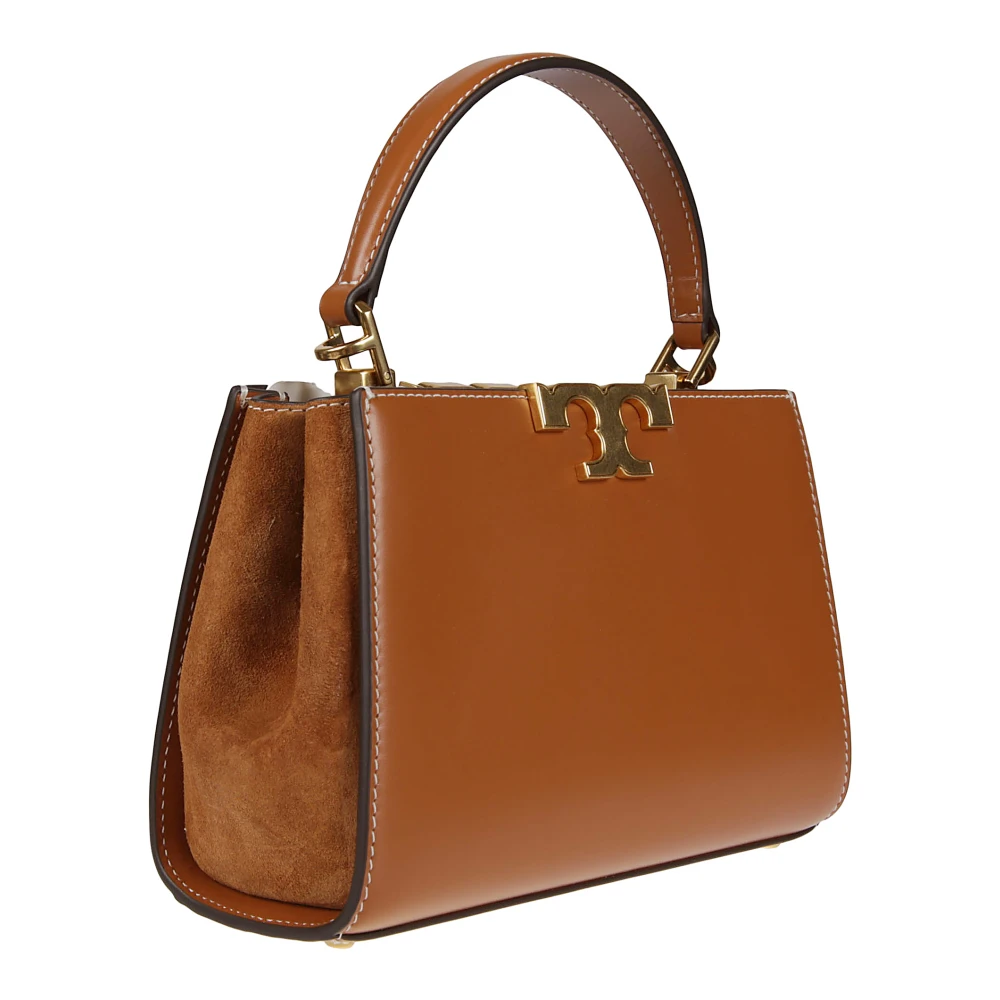 TORY BURCH Eleanor Satchel Tas Brown Dames