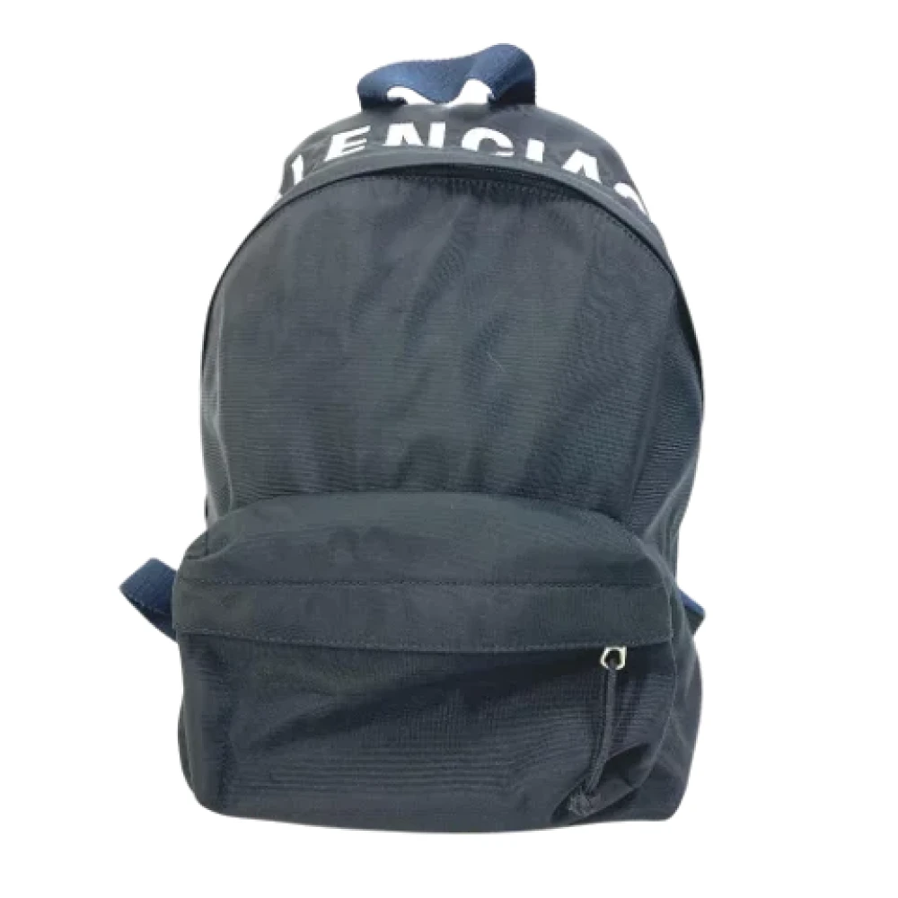 Balenciaga Vintage Pre-owned Fabric balenciaga-bags Black Heren