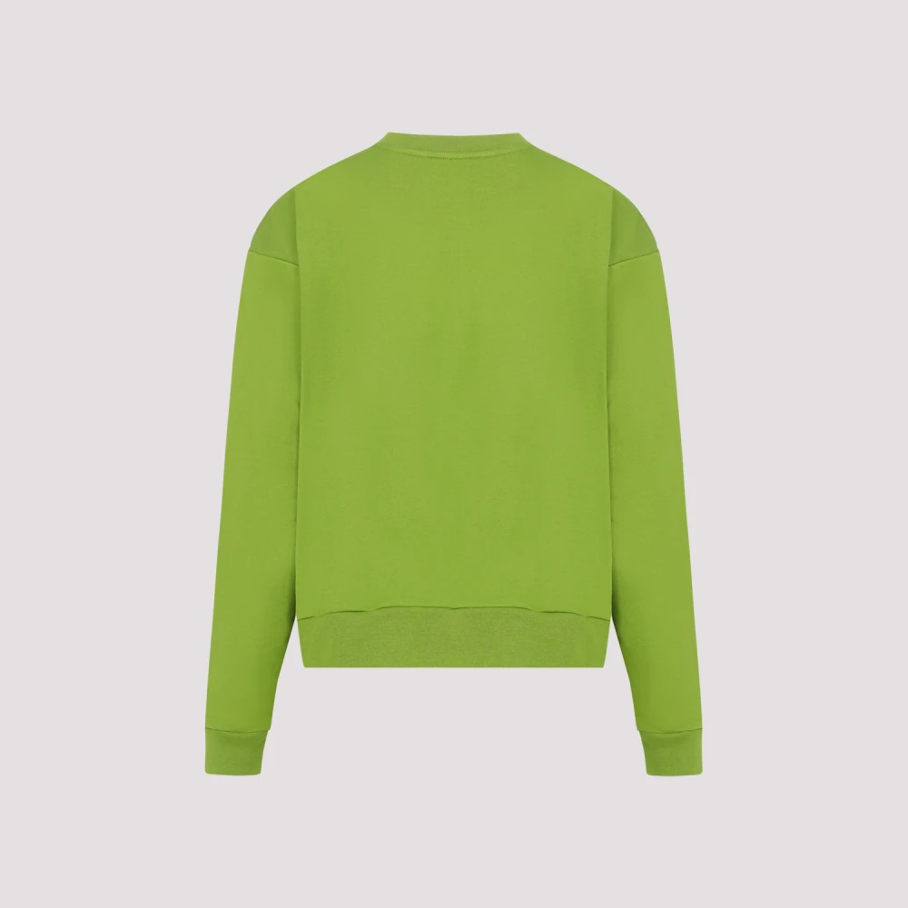 Marni Groene Katoenen Sweatshirt Ss24 Green Heren