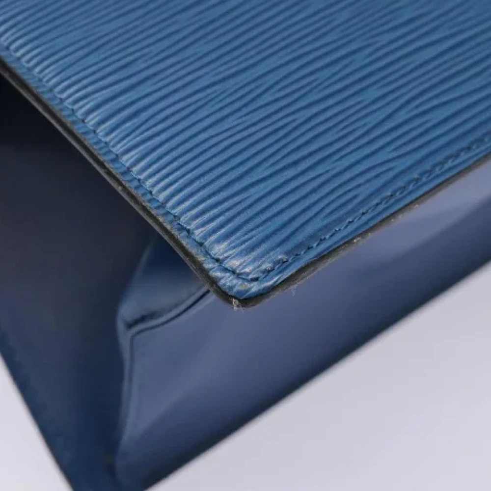 Louis Vuitton Vintage Pre-owned Leather louis-vuitton-bags Blue Dames