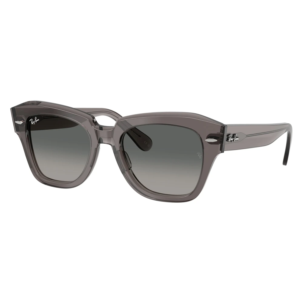 Ray-Ban Unisex Gray Sunglasses, 49 Mm, Stylish Sunglasses State Street
