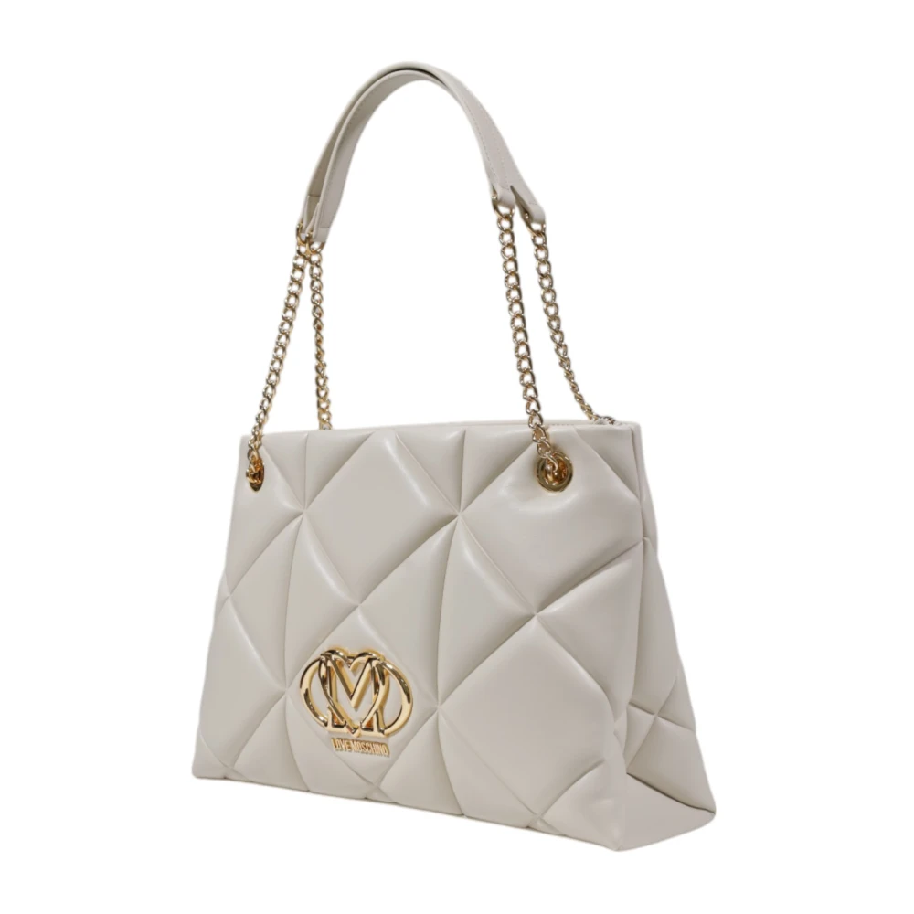 Love Moschino Stijlvolle damestassen voor lente zomer Beige Dames