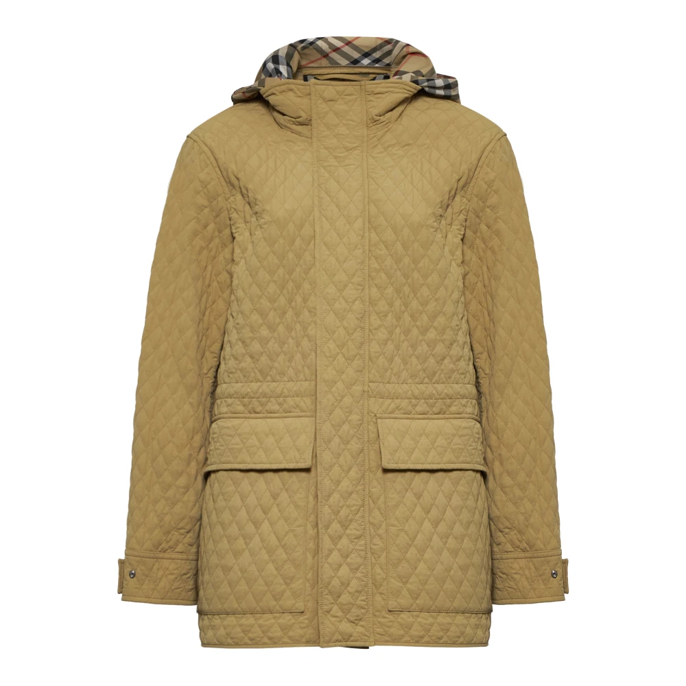 Burberry Stijlvolle Jassen Collectie Yellow Dames
