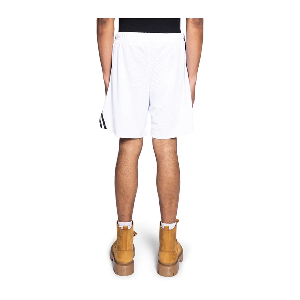 Gallery Dept. Wit Zwart Venice Court Shorts White Heren