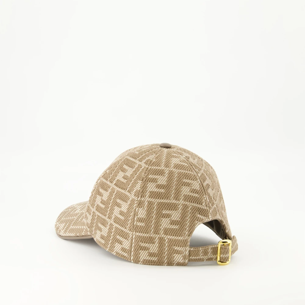 Fendi Denim FF Pet Lente-Zomer 2025 Collectie Beige Dames