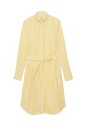 robe-chemise-jaune-avec-ceinture