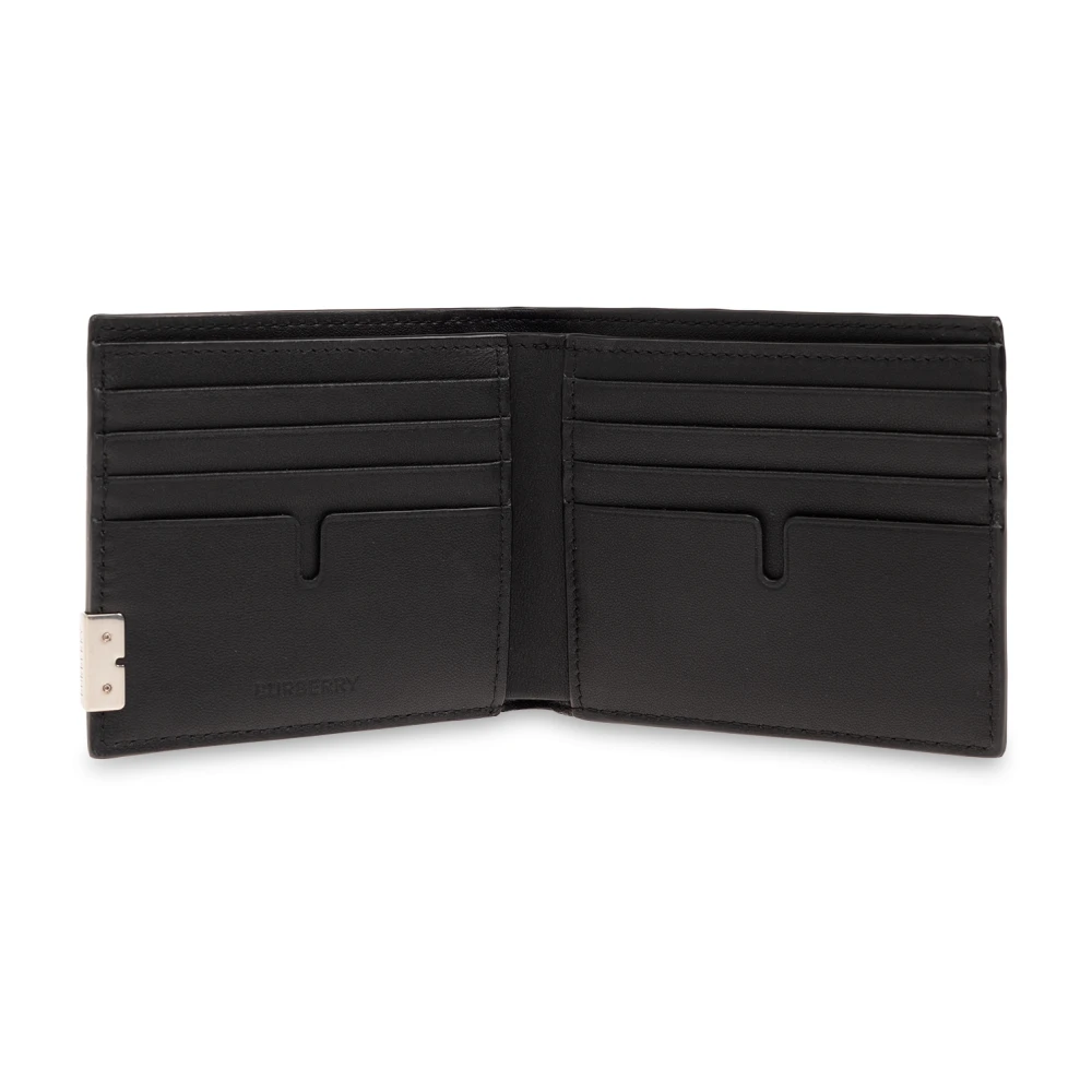 Burberry Opvouwbare portemonnee Black Heren