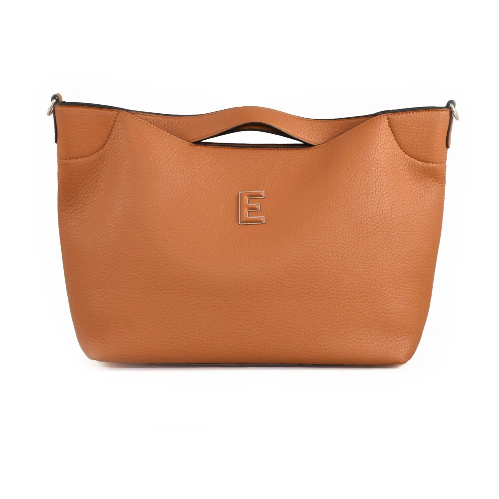 Ermanno Scervino Tote Rachele Handtas met Schouderband Brown Dames