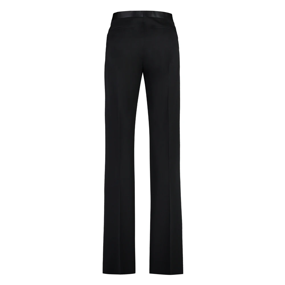 Givenchy Klassieke wollen broek Black Heren