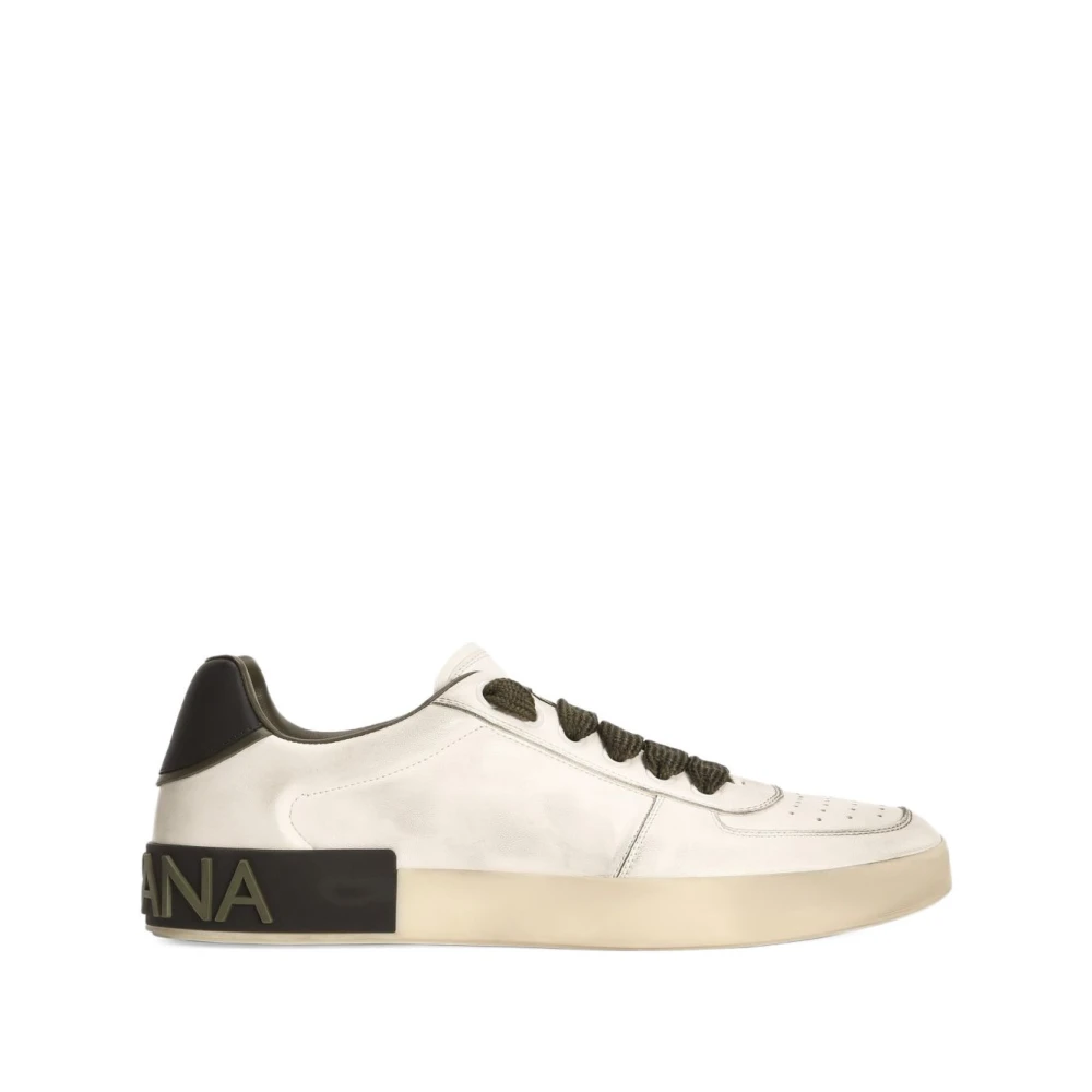 Dolce & Gabbana Men's White Sneakers, 7 Uk, Trainers