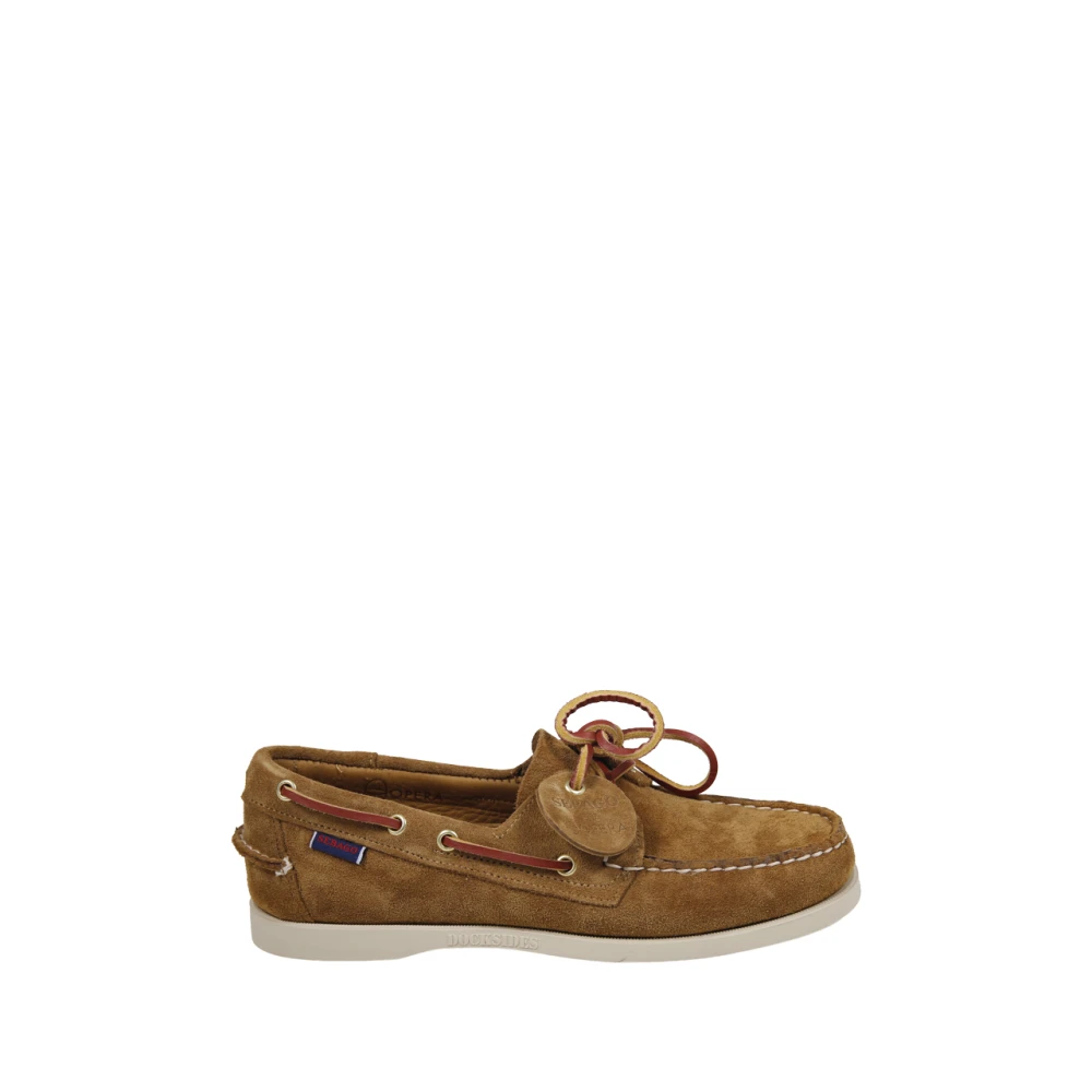 Sebago Men's Brown Boat Shoes, 7 Uk, Portland Artisan Ox